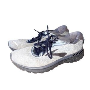 Brooks Running Shoes Adrenaline GTS 20 Sz 9.5 D Men's Gray Black 1103071D088